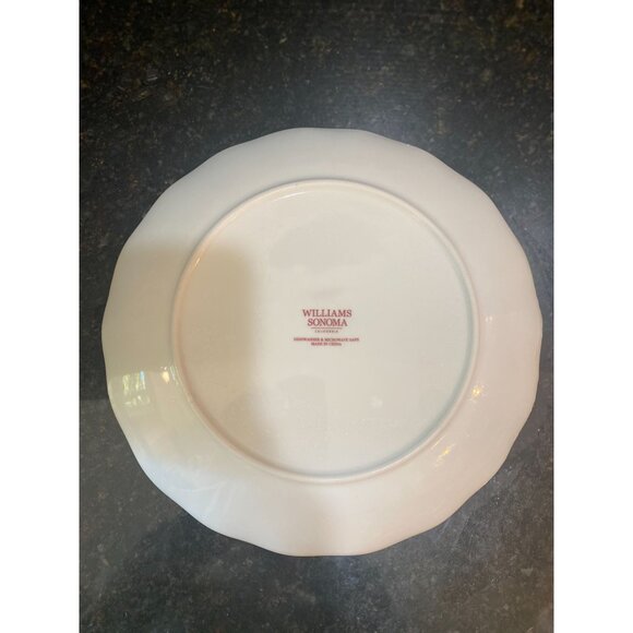 Williams Sonoma Twas the Night Wreath Dinner Plate - Picture 6 of 7